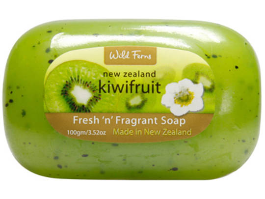 Wild Ferns Kiwifruit Fragrant Soap 100g/3.52oz